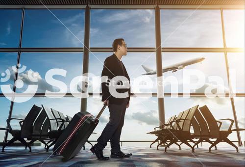 Travel Concept, People In The Airport